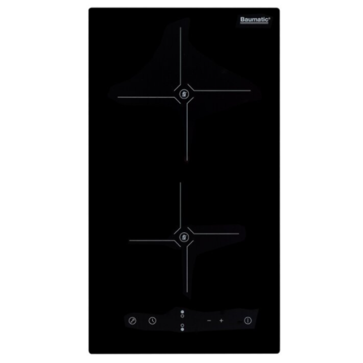 Baumatic BHC305.2 30厘米 黑魂系列 嵌入式雙頭電陶爐